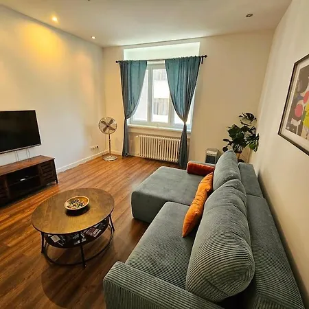 Old Town Promenade I 2 I 55m I Balcony * Bratislava